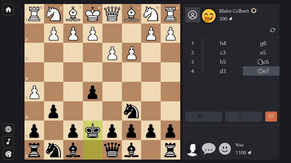Chess Online Multiplayer tactics demonstration
